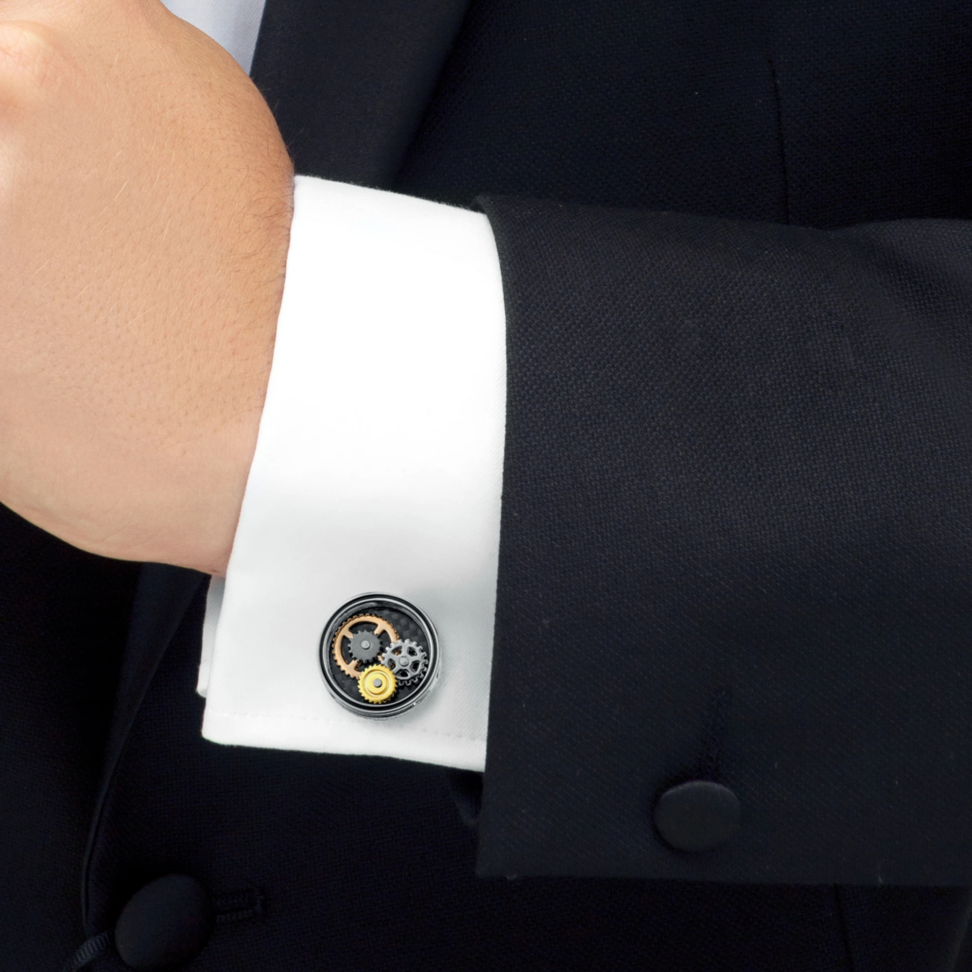 カーボンギアラウンドカフス / TATEOSSIAN（タテオシアン）のカフス