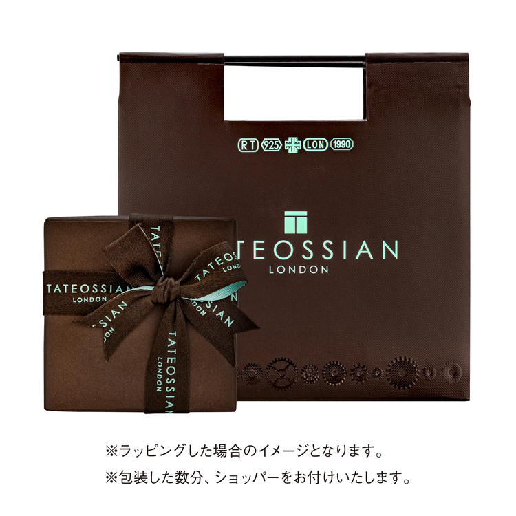 タテオシアン　タイピン TATEOSSIAN タテオシアン シルバークラシックネクタイピン