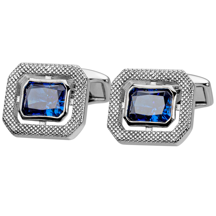 TATEOSSIAN(タテオシアン) |ハローレクタングルカフス キュービックジルコニア