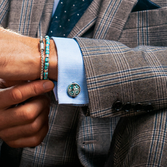 TATEOSSIAN(タテオシアン) |ドームカットワークカフス