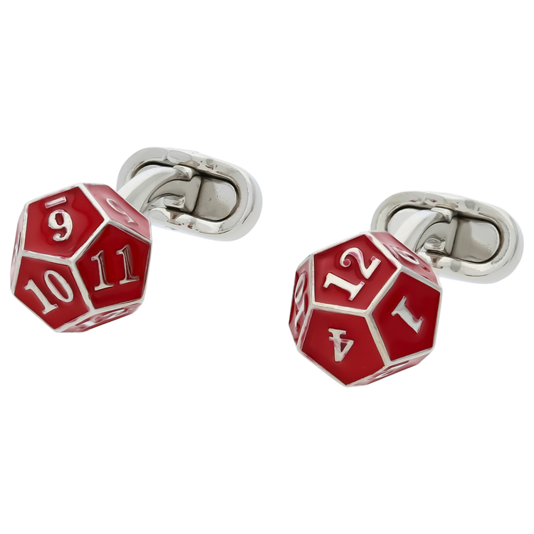 MONART(モンアート) |12サイドダイスカフス レッド