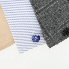 MONART(モンアート) |12サイドダイスカフス ブルー