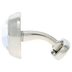 MONART(モンアート) |ラウンドスクエアーカフス クリスタル