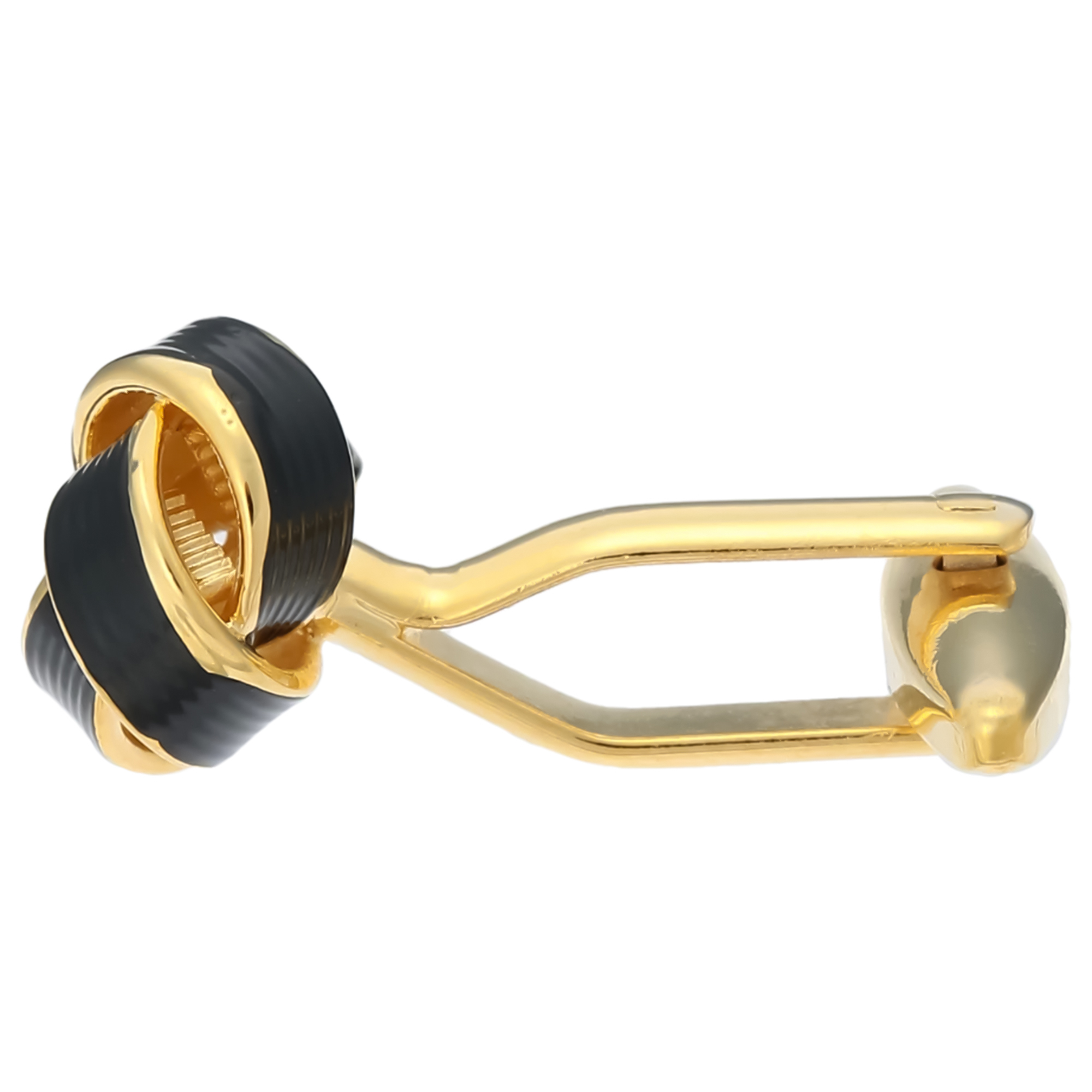 ノットタイプカフス ゴールド/ブラック / elizabeth parker