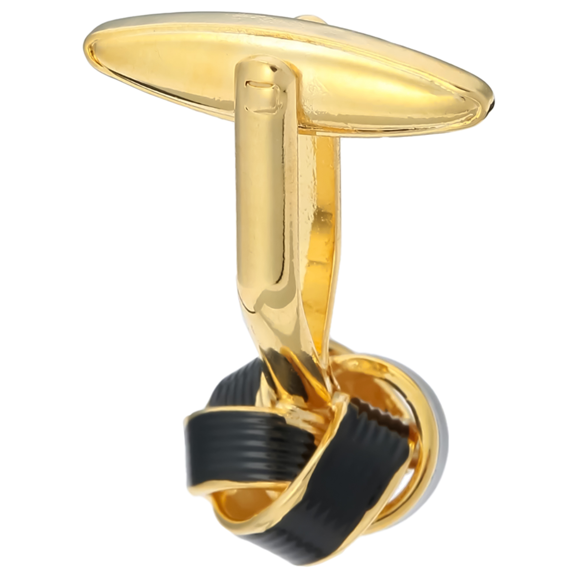 ノットタイプカフス ゴールド/ブラック / elizabeth parker