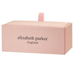 elizabeth parker(エリザベスパーカー) |ノットタイプカフス ブラック/ホワイト