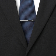 Paul Stuart(ポール・スチュアート) |セミシリンダーオニキスタイピン ブラック