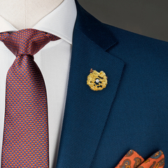 prossimo(プロッシモ) |【干支ピンズ】ダンシングストーンピンズ ドラゴン ゴールド