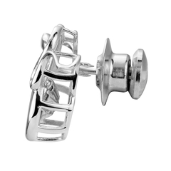 prossimo(プロッシモ) |【干支ピンズ】ダンシングストーンピンズヘビ シルバー