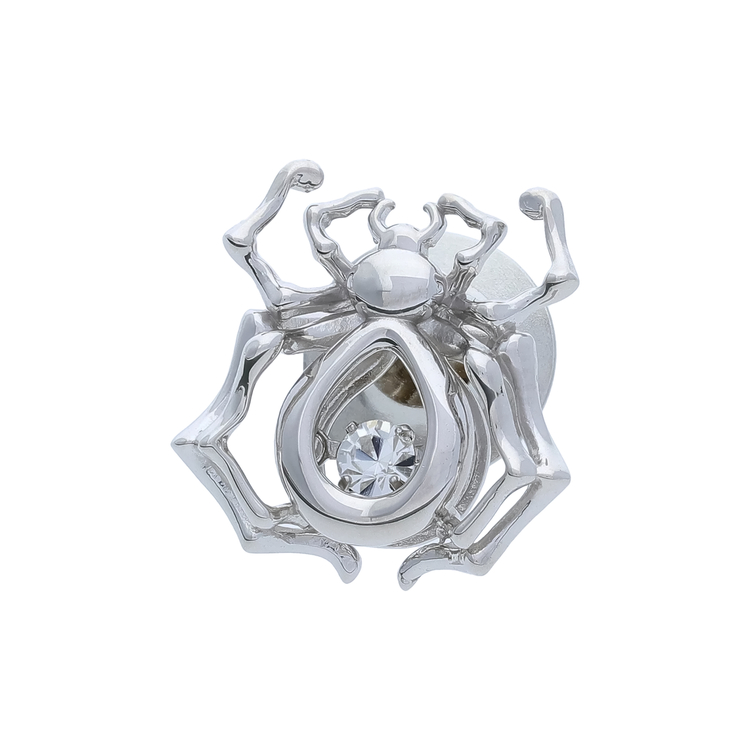 prossimo(プロッシモ) |ダンシングストーンピンズスパイダー シルバー