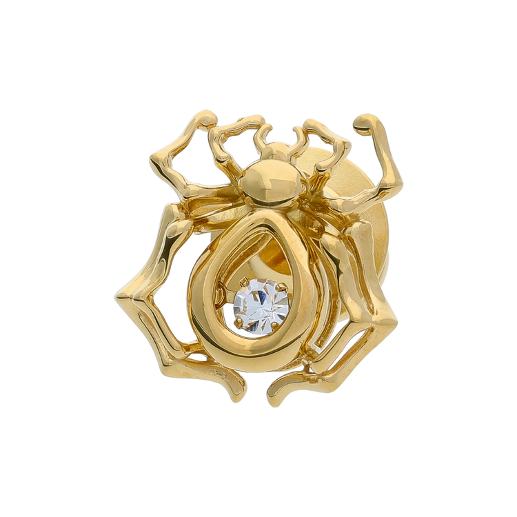 prossimo(プロッシモ) |ダンシングストーンピンズスパイダー ゴールド