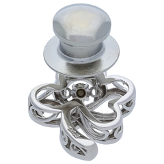 prossimo(プロッシモ) |ダンシングストーンピンズクローバー シルバー