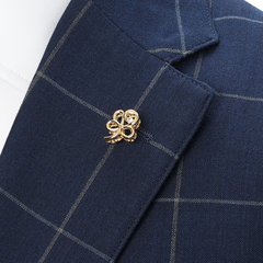 prossimo(プロッシモ) |ダンシングストーンピンズクローバー ゴールド