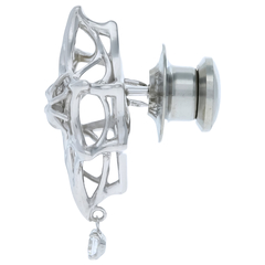 prossimo(プロッシモ) |ダンシングストーンピンズスパイダーウェブ シルバー