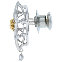 prossimo(プロッシモ) |ダンシングストーンピンズスパイダーウェブ ゴールド