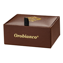 Orobianco(オロビアンコ) |スクエアロゴ＆ストライプカフス