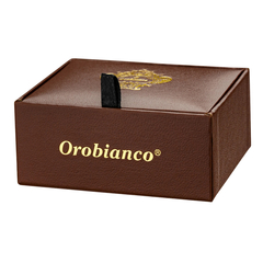 Orobianco(オロビアンコ) |ヘキサゴンプレートロゴカフス