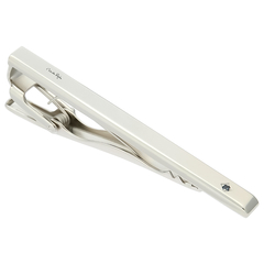 ネクタイピン（ダイヤモンド付き） ダイヤネクタイピン K18WG-D-002｜貴金属ネクタイピン通販専門店【紳士屋】