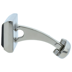 mila schon(ミラショーン) |ガラスストライプカフス ブラック