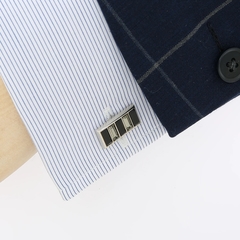 mila schon(ミラショーン) |ガラスストライプカフス ブラック