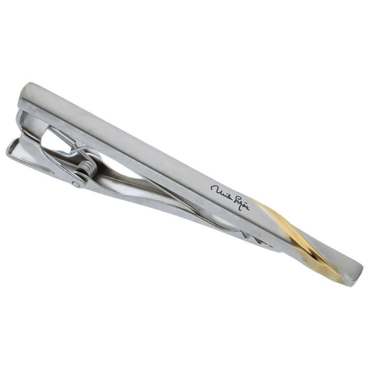 mila schon(ミラショーン) |スクエアゴールドラインタイピン