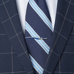 mila schon(ミラショーン) |ウエーブタイピン ブルー