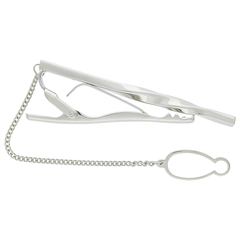 mila schon(ミラショーン) |サイドロゴツイストタイピン チェーン付