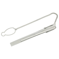 DAKS(ダックス) |シェイプロゴタイピン チェーン付