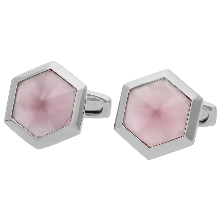 SIMON CARTER(サイモン・カーター) |ヘキサゴンキャツアイカフス ピンク