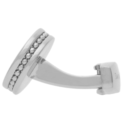 SIMON CARTER(サイモン・カーター) |ラウンドプレートカフス ラピスラズリ